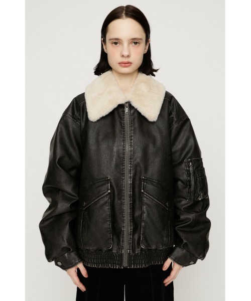 WASHED PUFFER BZ ウォッシュド パッファー ブルゾン SLY（スライ） ブルゾン アウター 「前年累計4，000点突破！」WASHED