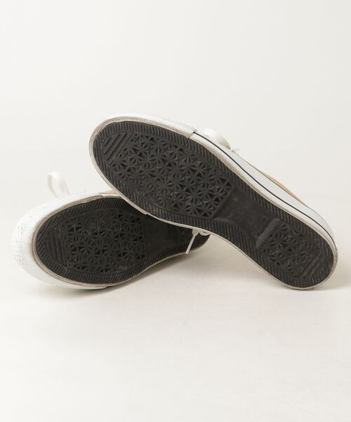 「CONVERSE」 ローカットスニーカー 24.5cm ベージュ レディース_画像3