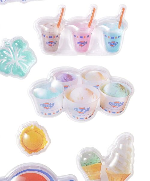 スタジオソータ バニポックル 限定カラー ラメブルー 非売品シール付 AMERICAN HOLIC（アメリカンホリック） ステッカー 「BLUE SEAL
