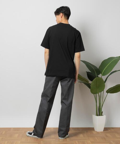 「LACOSTE」 半袖Tシャツ L ブラック メンズ_画像3