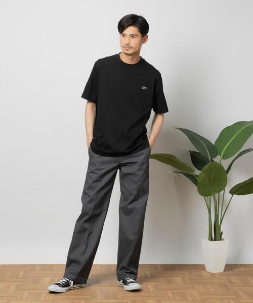 「LACOSTE」 半袖Tシャツ L ブラック メンズ_画像5