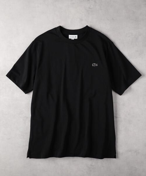「LACOSTE」 半袖Tシャツ L ブラック メンズ_画像6