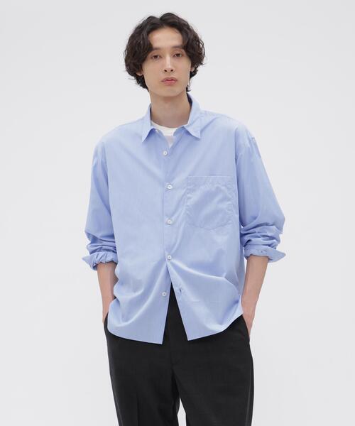 MARGARET HOWELL（マーガレットハウエル） シャツ COMPACT COTTON END