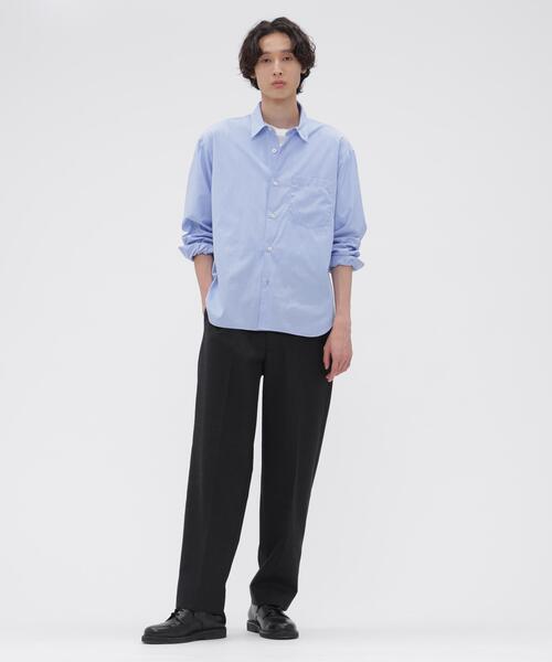 MARGARET HOWELL（マーガレットハウエル） シャツ COMPACT COTTON END