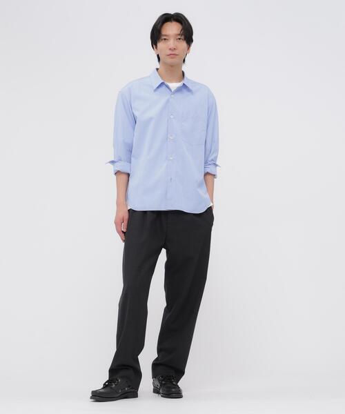 MARGARET HOWELL（マーガレットハウエル） シャツ COMPACT COTTON END