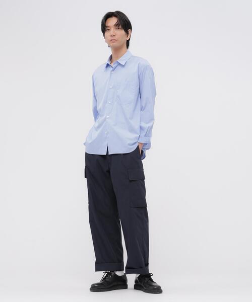 MARGARET HOWELL（マーガレットハウエル） シャツ COMPACT COTTON END