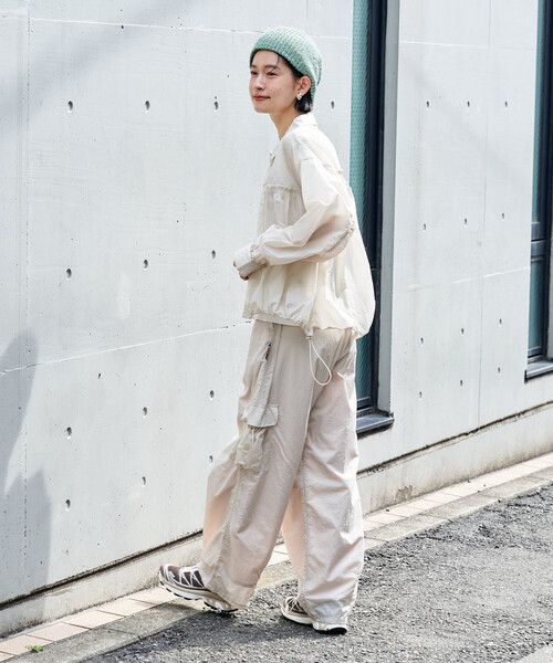 「FREAK'S STORE」 カーゴパンツ SMALL ブラウン レディース_画像7