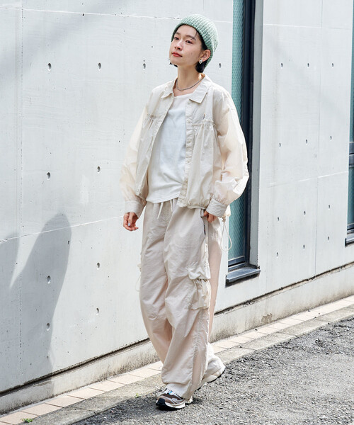 「FREAK'S STORE」 カーゴパンツ SMALL ブラウン レディース_画像8