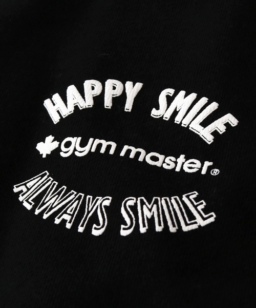 gym master トレーナー スウェット HAPPY SMILEスウェットビッグTee