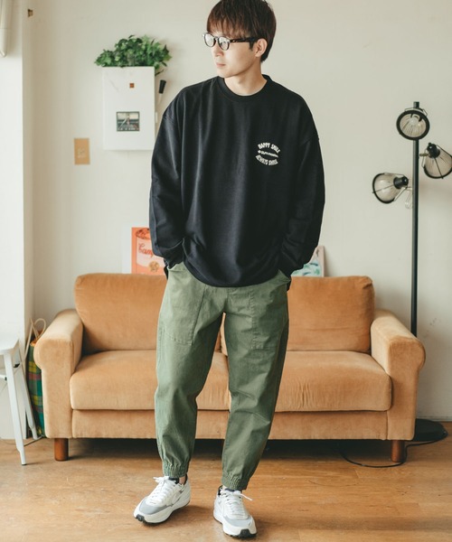 gym master トレーナー スウェット HAPPY SMILEスウェットビッグTee