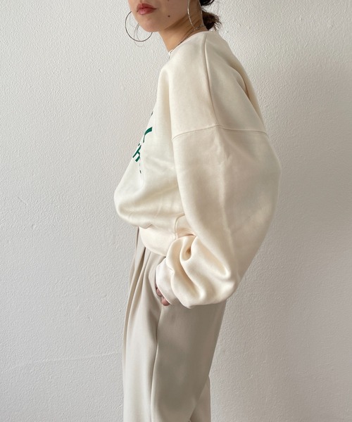 wee9s（ウィークス） トレーナー スウェット with me ! short sweat