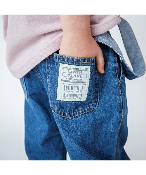 BREEZE（ブリーズ） サロペット オーバーオール WEB限定 デニムタック