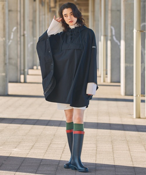 AIGLE（エーグル） ロング ブーツ ミリカ ヒールラバーロングブーツ