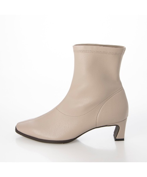 carino（カリーノ） ブーツ 「レイン対応」フレアヒールストレッチ