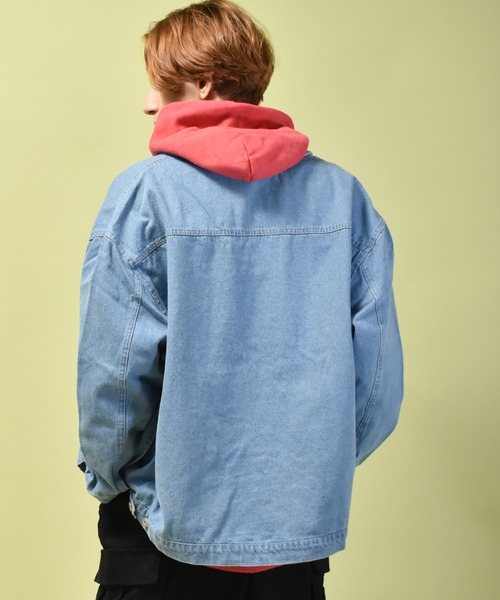 新品・未使用【Jimwag】OVER SIZE G  デニムジャケット デニムジャケット gジャン オーバー サイズ デニム ジャケット