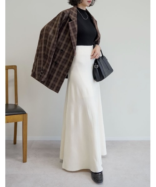 新品⭐︎edit＆co. エディットアンドコー⭐︎フレンチリネラッフルスカート 5月7日(金)インスタライブ_Vol.41