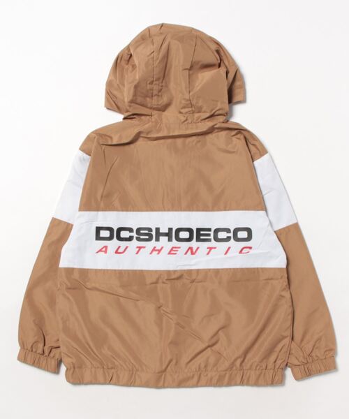 ジャケット ナイロンジャケット キッズ 23 KD CB HOODED JACK/DCキッズジップアップナイロンフーディジャケット｜zozo｜07