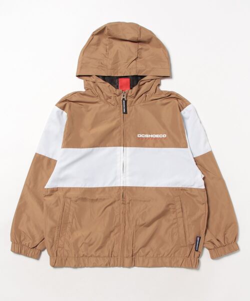 ジャケット ナイロンジャケット キッズ 23 KD CB HOODED JACK/DCキッズジップアップナイロンフーディジャケット｜zozo｜09