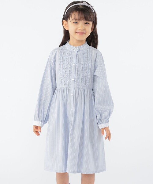 ships kids  フレアワンピース　160 SHIPS KIDS:150～160cm / ストレッチ フレア ワンピース｜ SHIPS