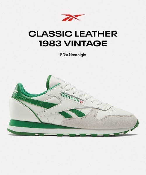 Reebok スニーカー クラシックレザー 1983 ヴィンテージ
