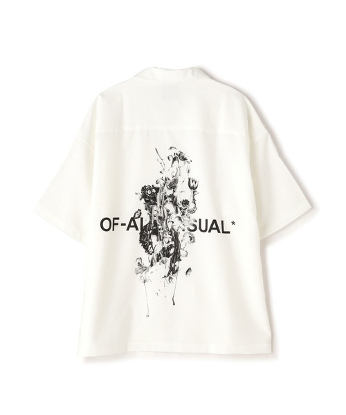 ブラウス シャツ 「WEB＆限定」/A4A/エーフォーエー/PAINT S/S SHIRTS レディース メンズ