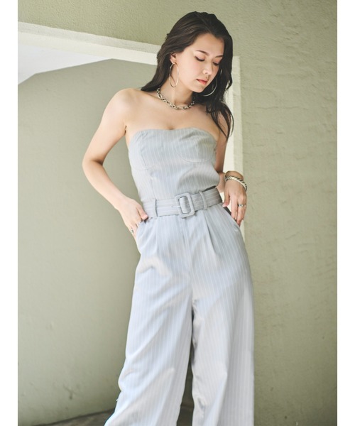 EGOIST（エゴイスト） オールインワン コルセットワイドパンツ