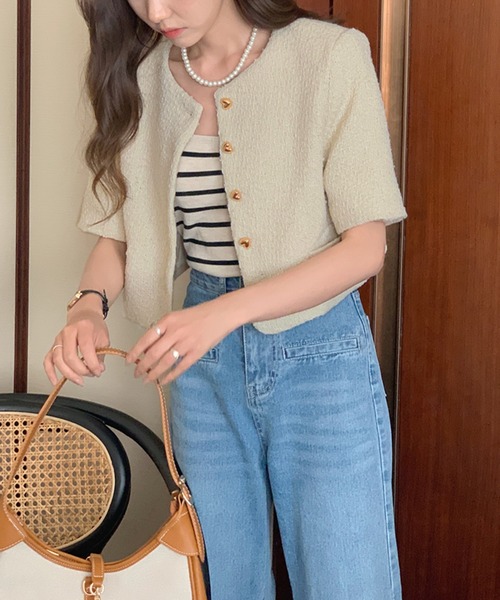 美品❣️前たてフリルが素敵❤️サマージャケット 楽天市場】【速達メール便発送】 美ラインサマージャケット 五分