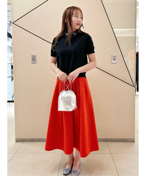 DRESSTERIOR スカート 「大人百花冬号掲載 モデル美香さん着用