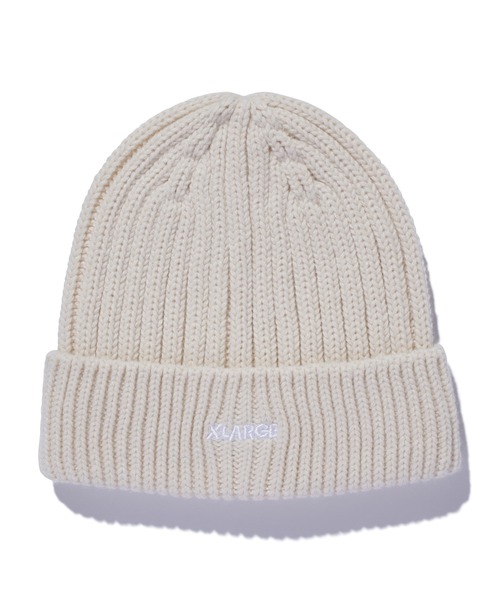 XLARGE ニット帽 ニットキャップ RIB KNIT CAP メンズ
