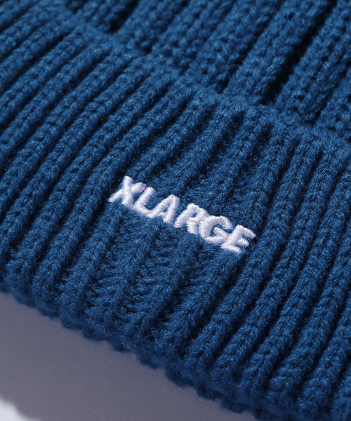 XLARGE ニット帽 ニットキャップ RIB KNIT CAP メンズ
