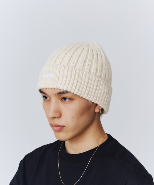 XLARGE ニット帽 ニットキャップ RIB KNIT CAP メンズ