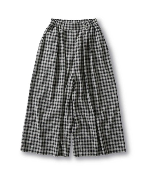 美品　cygne キュロット and myera（アンドマイラ） パンツ and myera チェックな