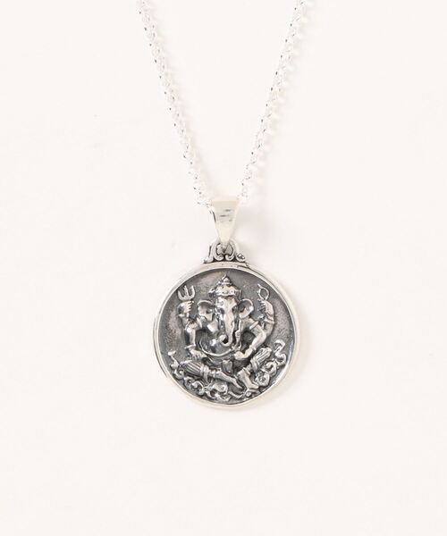 con affetto ネックレス シルバー925ガネーシャネックレス メンズ