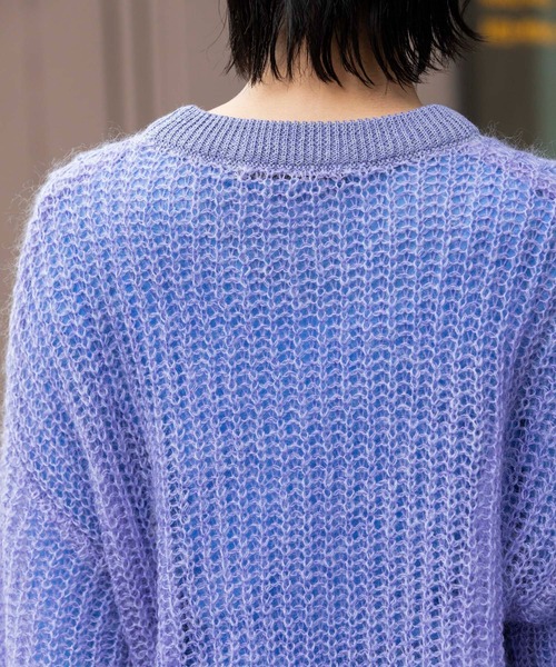 Munich（ミューニック） ニット セーター モヘアニットラウンドネック