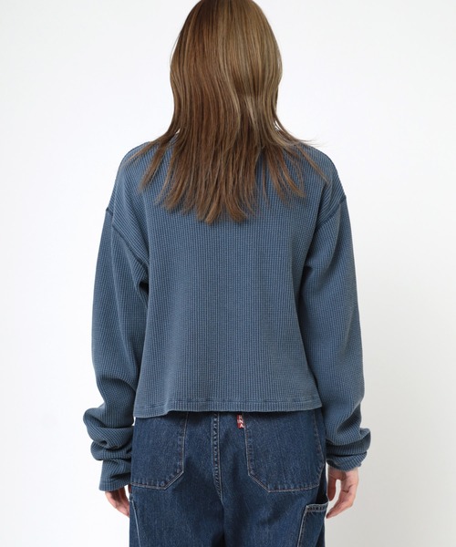 tシャツ M2295 ピグメントダイワッフルチビロンT レディース RNA tシャツ M2295 ピグメントダイワッフルチビロンT レディース