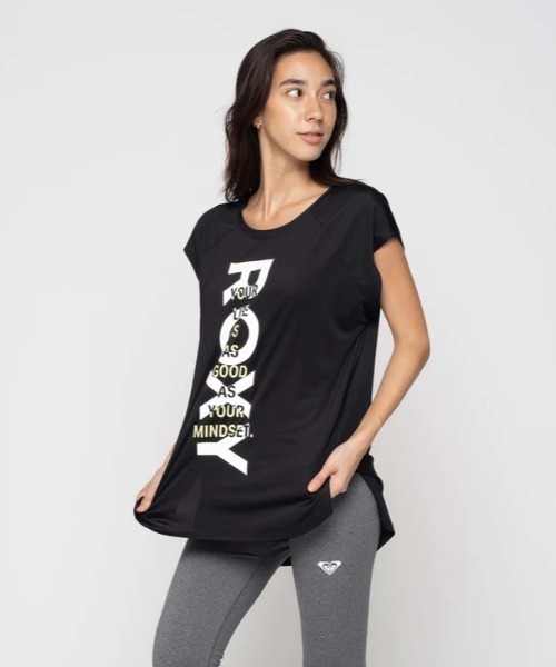 *美品* ROXY 水陸両用 タンクトップ レギンス 上下セット ROXY ロキシー 水着 フィットネス 上下セット スイムウェア