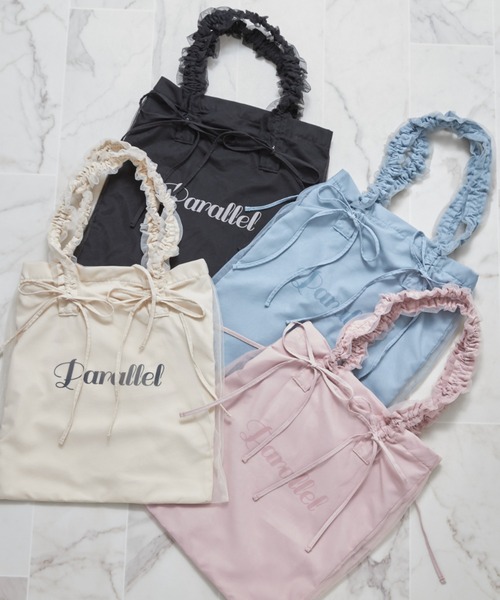 トートバッグ tooco tocco closet トートバッグ バッグ 「ZOZO限定」チュールリボン