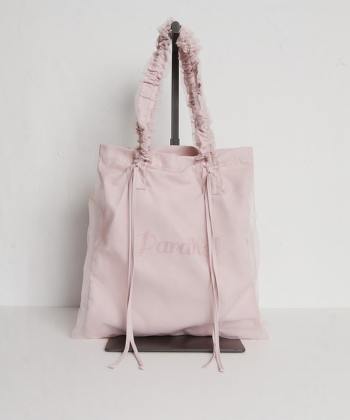 tocco closet トートバッグ バッグ 「ZOZO限定」チュールリボン