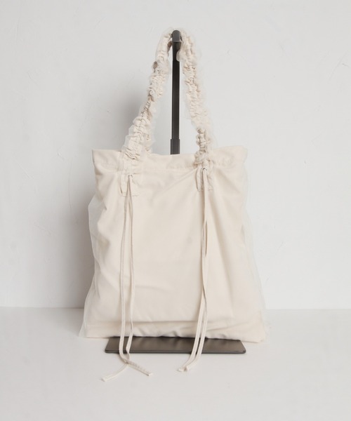 トートバッグ tooco ロゴアップリケニットトートバッグ | TRUNK HIROKO KOSHINO