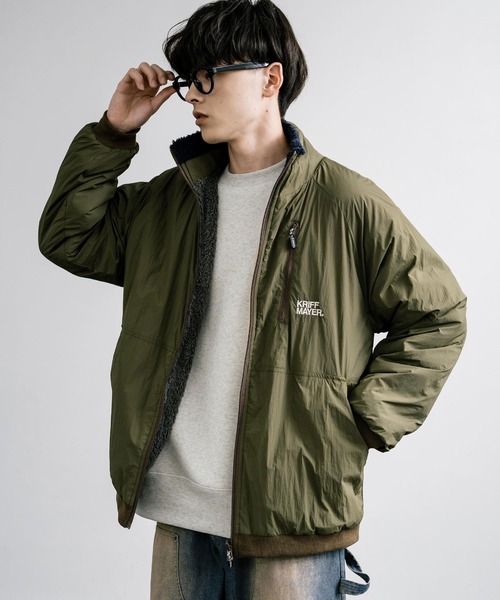 ジャケット・アウター mym クリフメイヤー（KRIFF MAYER）（メンズ）アウター ひっくりスタンド
