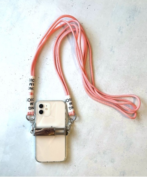 lit.Cy トリプル ロープ スマホショルダー ストラップ スマホ