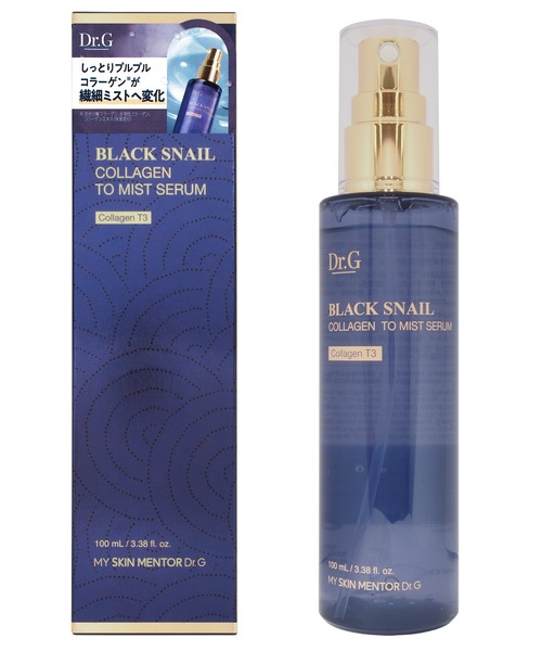 Dr.G ブラックスネイル コラーゲンミスト 、レチノールセラム　各3本 Dr.G 美容液 オイル クリーム ブラックスネイル コラーゲン トゥ