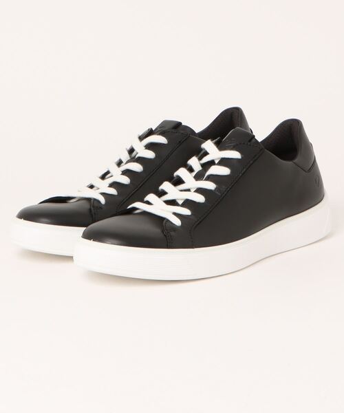 【ECCO】エコー 本革 ローカットスニーカー ストリート トレイ エコー ECCO ウィメンズ 本革 ローカットスニーカー ストリート