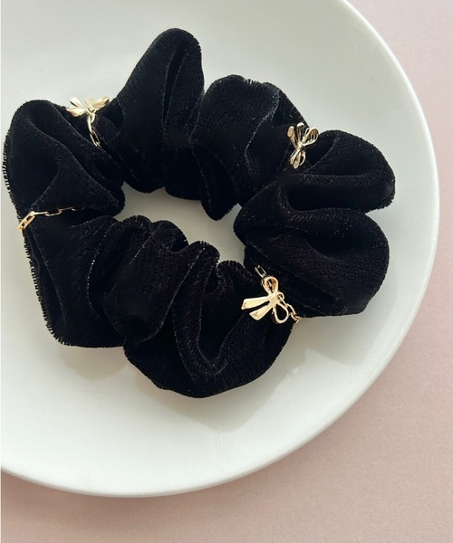 ciite' シュシュ ファブリックリボンチャーム シュシュ : ZOZOTOWN