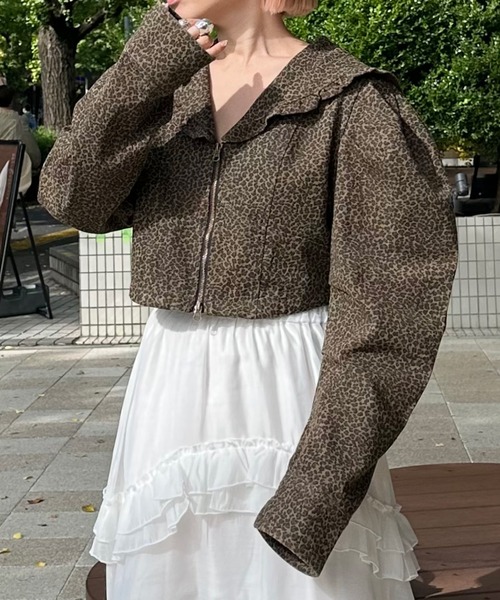 Alley Tokyo ブルゾン アウター セーラー衿ブルゾン レディース