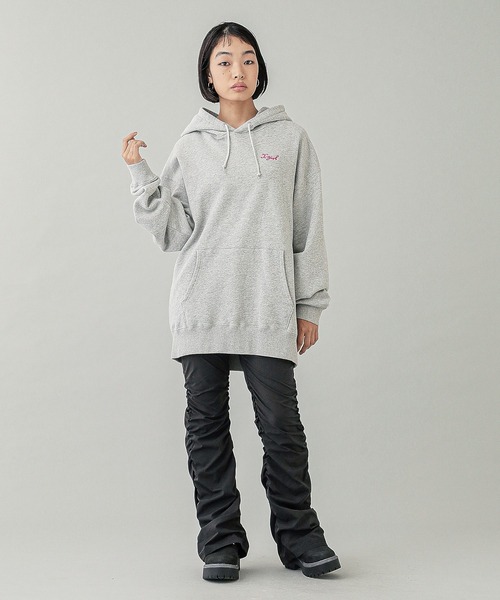 X-girl　バタフライパーカー セール】BUTTERFLY ZIP UP HOODIE（パーカー）｜X-girl