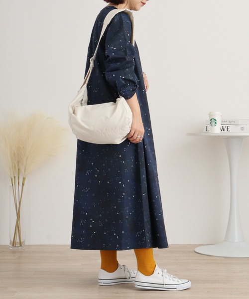 Emago（イマゴ） ワンピース 星空総柄プリントワンピース : ZOZOTOWN 
