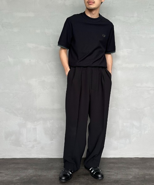 FRED PERRY tシャツ 「FRED PERRY/フレッドペリー」 袖ティップ