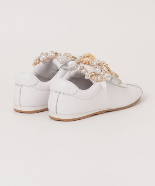 ✨新品未使用✨キラキラビジュースニーカー　RVロゴあり　22.5㎝　白 Jeffrey Campbell（ジェフリーキャンベル） スニーカー キラキラ