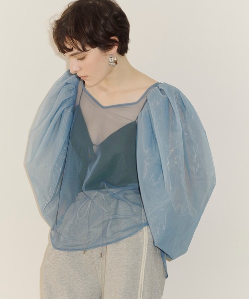 LA BELLE ETUDE（ラベルエチュード） ブラウス シャツ BIGバブル